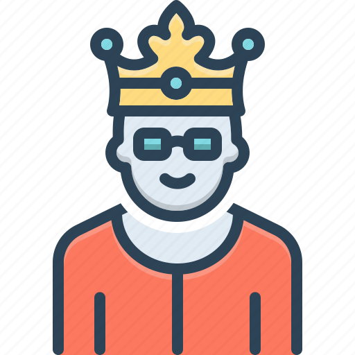 Moderator, mediator, arbiter, king, monarch, ruler, prince icon - Download on Iconfinder