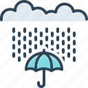 rain, rainfall, raindrops, rainwater, drencher, safety, rain cloud