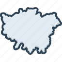 london, map, country, division, political, borough, province