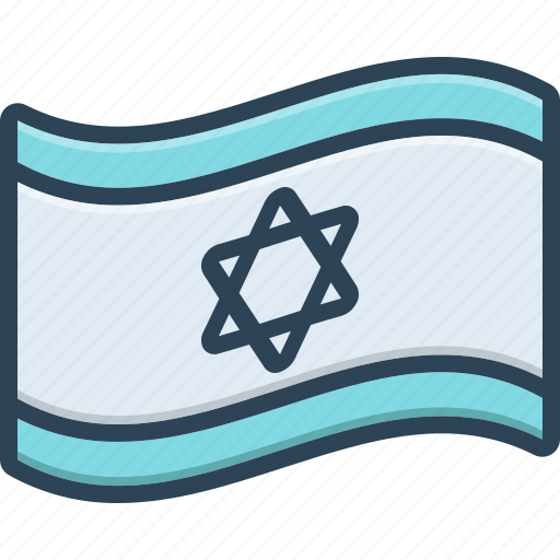 Israel, culture, flag, freedom, patriotic, emblem, israel flags icon - Download on Iconfinder