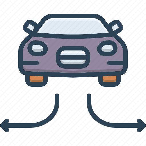 Side, car, transport, travel, vehicle, exchange, slip road icon - Download on Iconfinder