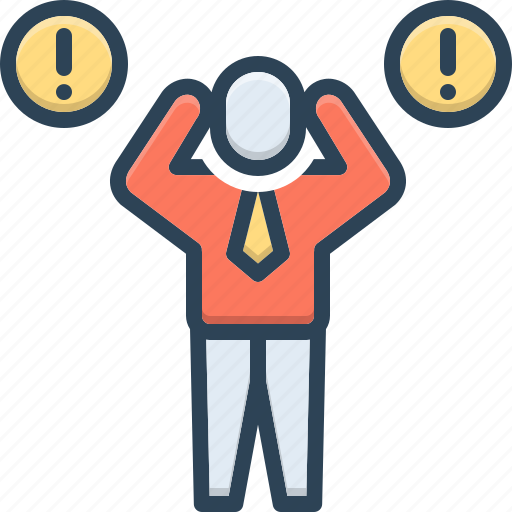 Problem, issue, trouble, dilemma, predicaments, worriment, exclamation icon - Download on Iconfinder