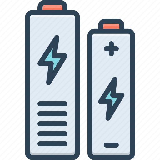 Batteries, charge, level, supply, plush, accumulator, power unit icon - Download on Iconfinder