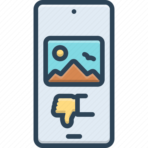 Unlikely, implausible, dislike, loser, disapproval, not likely, thumbs down icon - Download on Iconfinder
