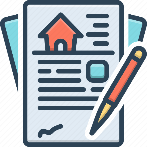 Contracts, deal, agreement, annexure, appendage, covenant, promissory note icon - Download on Iconfinder