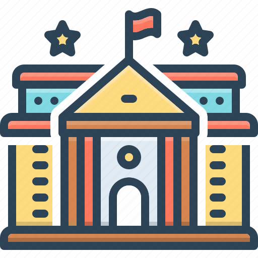 College, seminary, building, university, academy, education, center of learning icon - Download on Iconfinder