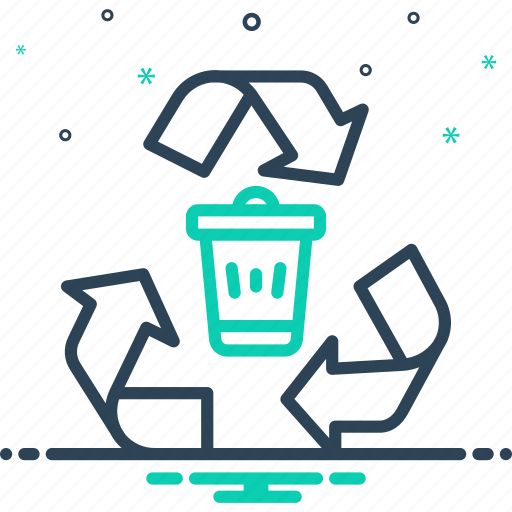 Recycling, dustbin, recapitulate, recovery, environment, ecological, garbage icon - Download on Iconfinder