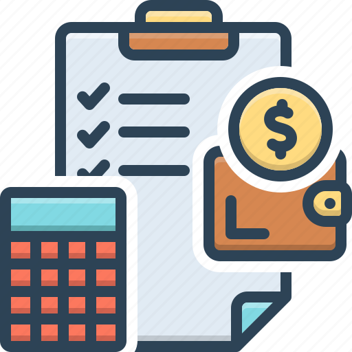 Expenditure, expense, consumption, spending, investment, financial, calculator icon - Download on Iconfinder