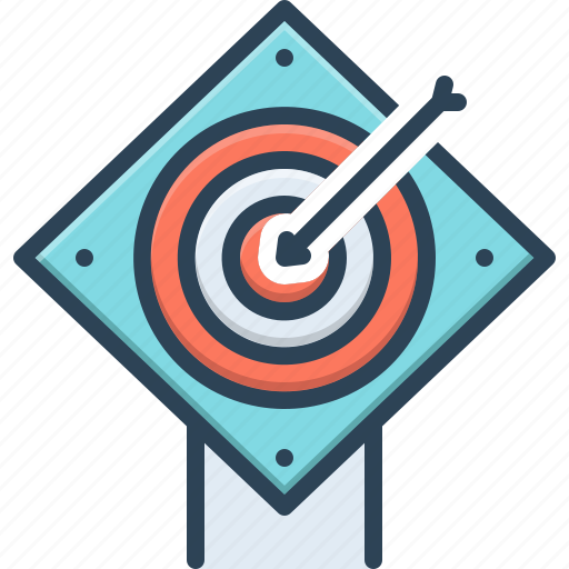 Objectives, goal, challenge, bullseye, target, archery, competition icon - Download on Iconfinder