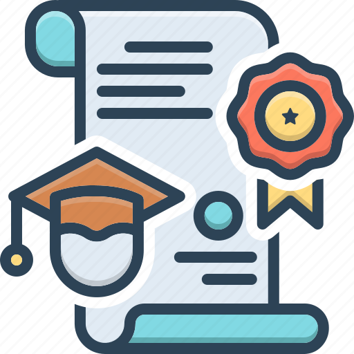 Qualifications, merit, ability, aptitude, eligibility, certified, document icon - Download on Iconfinder