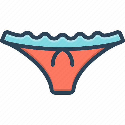 Panties, shorts, pants, lingerie, underclothes, briefs, bikini icon - Download on Iconfinder