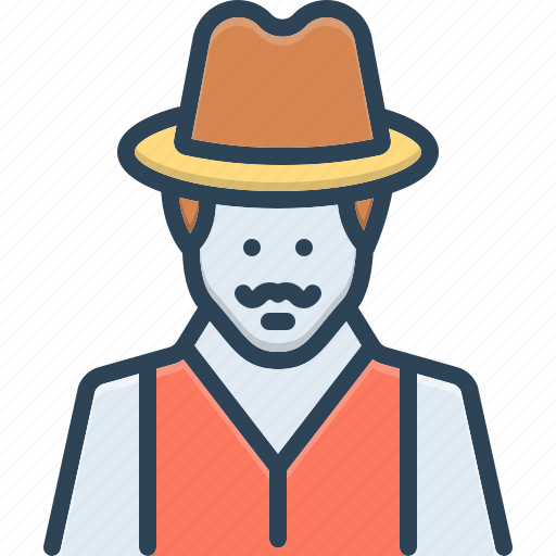 Asian, asiatic, arabian, european, cowboy, ethnic, race icon - Download on Iconfinder