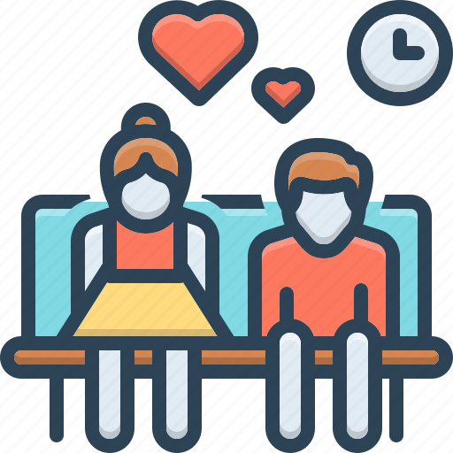 Dating, lovers, couple, romance, boyfriend, girlfriend, romantic icon - Download on Iconfinder