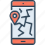 gps, location, destination, route, navigation, pointer, mobile, map 