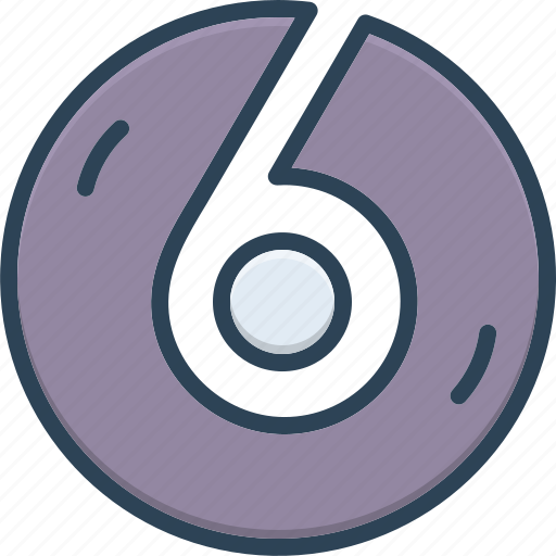 Six, letter, number, numerical, math, numeral, mathematical icon - Download on Iconfinder