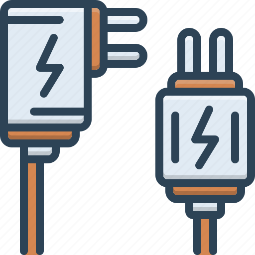 Adapters, connection, connector, plug, electric, charger, power adapter icon - Download on Iconfinder