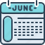 june, calendar, almanac, reminder, schedule, deadline, organizer, date book 