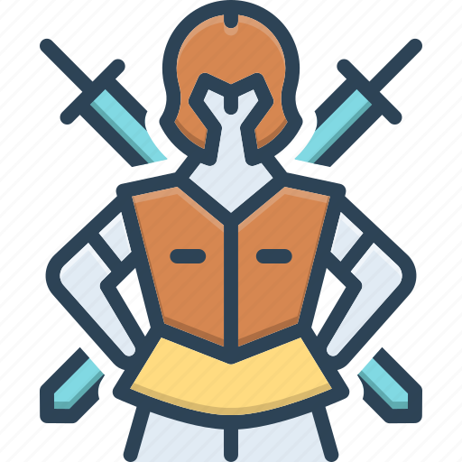 Warrior, thehun, sword, spartan, helmet, gladiator, armor icon - Download on Iconfinder