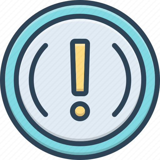 Caution, exclamation, important, info, mark, message icon - Download on Iconfinder