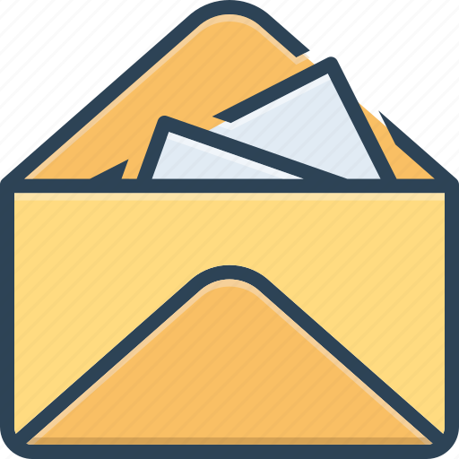 Communication, envelope, inbox, inbox message, message, notification, reminder icon - Download on Iconfinder
