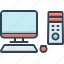computer, cpu, devices, electronic, pc, screen, technology 