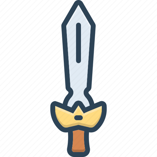 Broadsword, glaive, poniard, skewer, sword icon - Download on Iconfinder