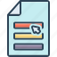 arrow, document, form, namespace, paper 