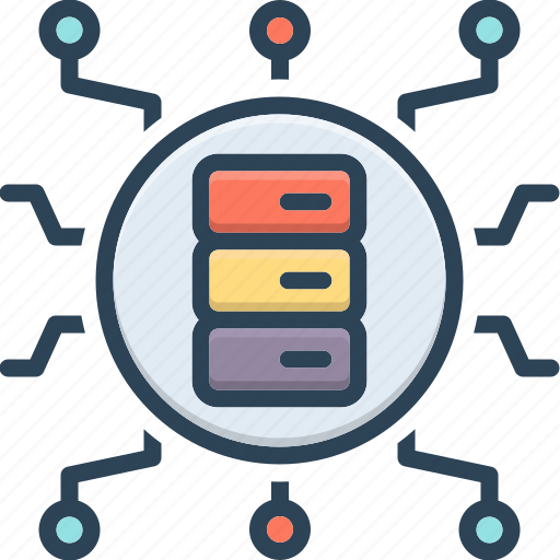 Big data, data, electronic, server, stock, storage, store icon - Download on Iconfinder