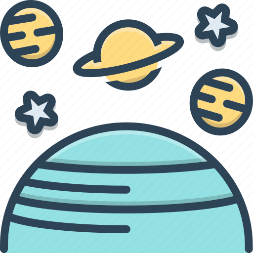 Astronaut, eclipse, galaxy, space, spaceman, universe icon - Download on Iconfinder