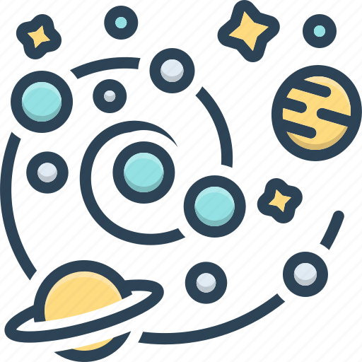 Asterism, constellation, elliptical galaxy, galaxy, milky way, planet, satellite icon - Download on Iconfinder