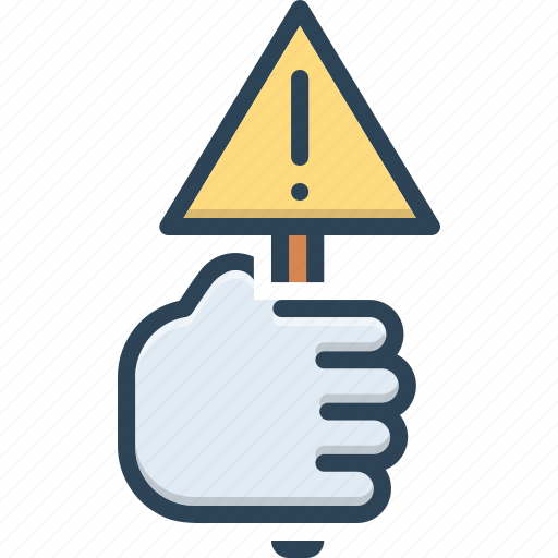 Alert, caution, information, notify, sign, warn, warning icon - Download on Iconfinder