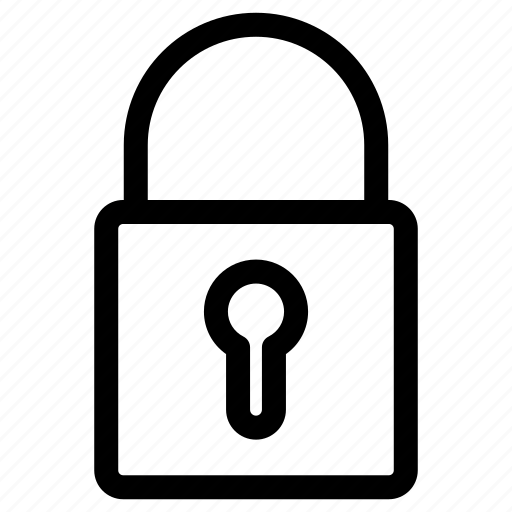 Padlock, lock, secure, protection, locked icon - Download on Iconfinder