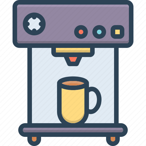 Appliance, cafe, caffeine, cappuccino, coffee maker, machine, maker icon - Download on Iconfinder