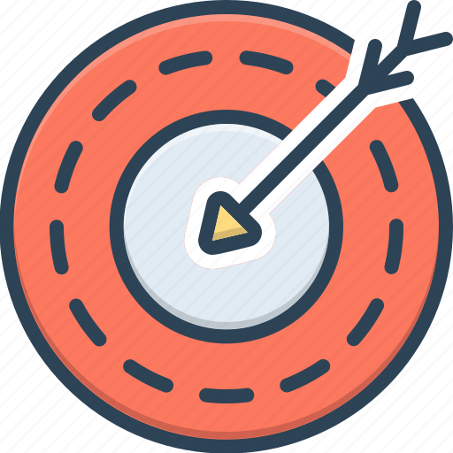 Ambition, darts, destination, goal, object, quarry, target icon - Download on Iconfinder