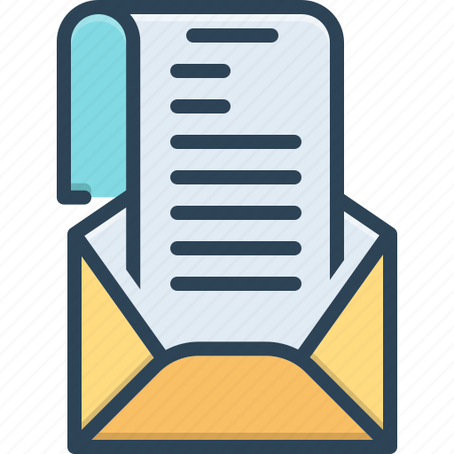 Document, envelope, epistle, leaf, letter, mail, sheet icon - Download on Iconfinder