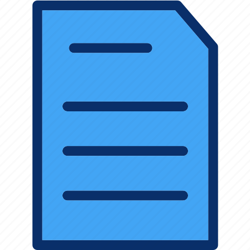 Document, miscellaneous, note, report icon - Download on Iconfinder
