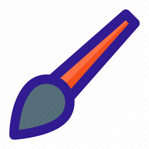 Brush, color, paint, painting, tool icon - Download on Iconfinder