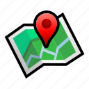 find, gps, location, map, pin, search