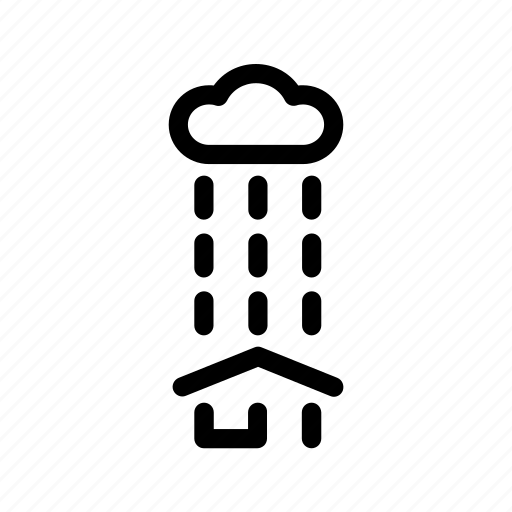 House, protection, rain, rainproof, roof, water, waterproof icon - Download on Iconfinder