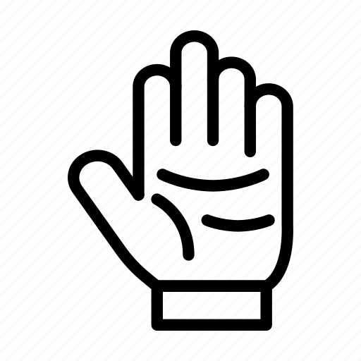 Hand, palm, fingers, touch, gesture icon - Download on Iconfinder