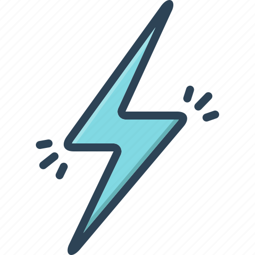 Charge, danger, electric, flash, lightening bolt, shock, thunder icon - Download on Iconfinder