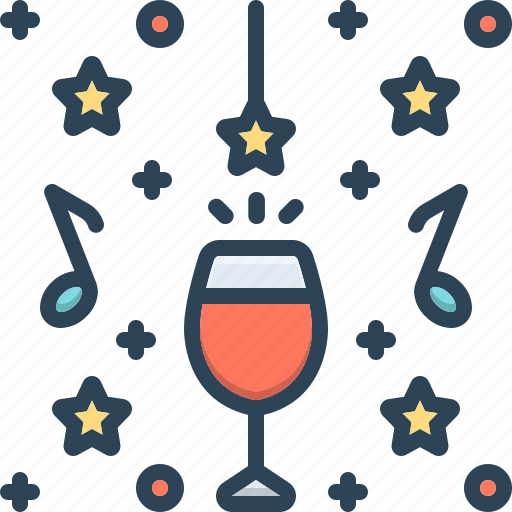 Alcohol, beer, confetti, decoration, event, music, party celebration icon - Download on Iconfinder