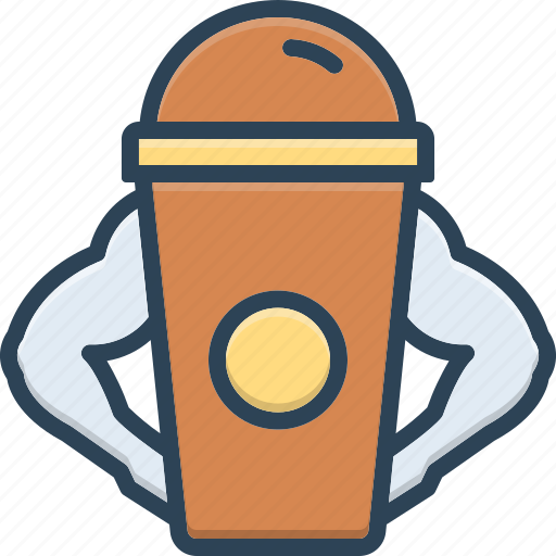 Bodybuilder, cocktail, container, editable, glass, nutrition, protein shake icon - Download on Iconfinder
