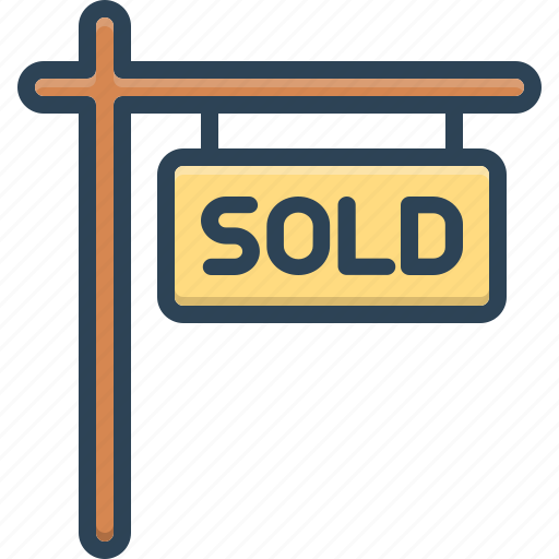 Advertising, banner, blog, marketing, sale, signboard, sold sign icon - Download on Iconfinder