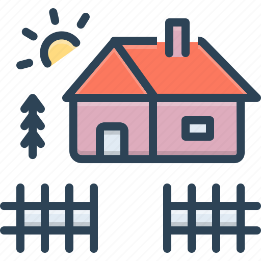 Arbour, cabin, cottage, home, homestead, hovel, yard icon - Download on Iconfinder