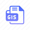 gis, format, type, document, file