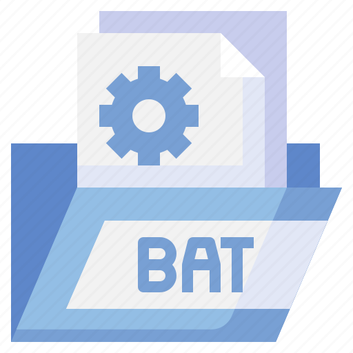 Batch, settings, bat, extension, configuration icon - Download on Iconfinder
