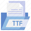 ttf, document, formats, extension, archive