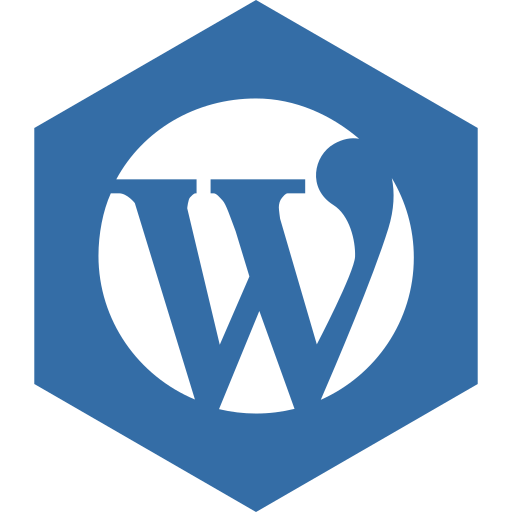 Hexagon, media, social, wordpress icon - Free download