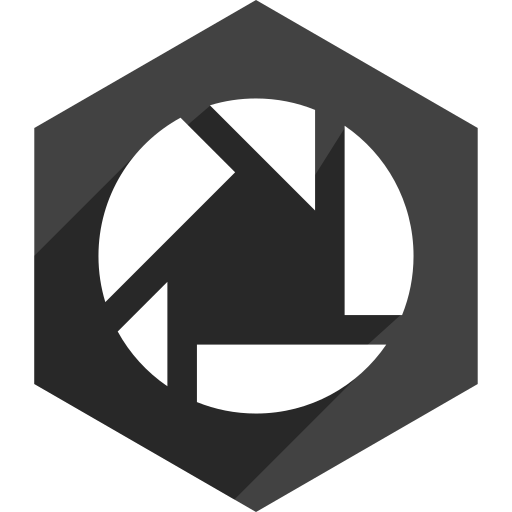 Hexagon, media, picasa, shadow, social icon - Free download